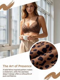 Deep V Wireless Bra